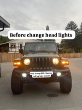 1 Pair ( M0697 : LED 4 inch 30W 6000K-6500K Projector Fog Lights JK and JL DOT Approved For Jeep Wrangler)
