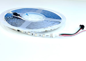 ( 1 Pack ) M0646 -M.T.C Canada LED Strip light RGBIC / RGB IC / RGB Magic Running Strip 10M (33 Feet ) 24VDC No Drop in Voltage 10W/M  5050 60LED/M IP20 Indoor Use Only