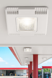 M0317 : LED Canopy Light 150W 21,000lm 6000K Bright White CULOutdoor /Indoor Bright White Waterproof IP65