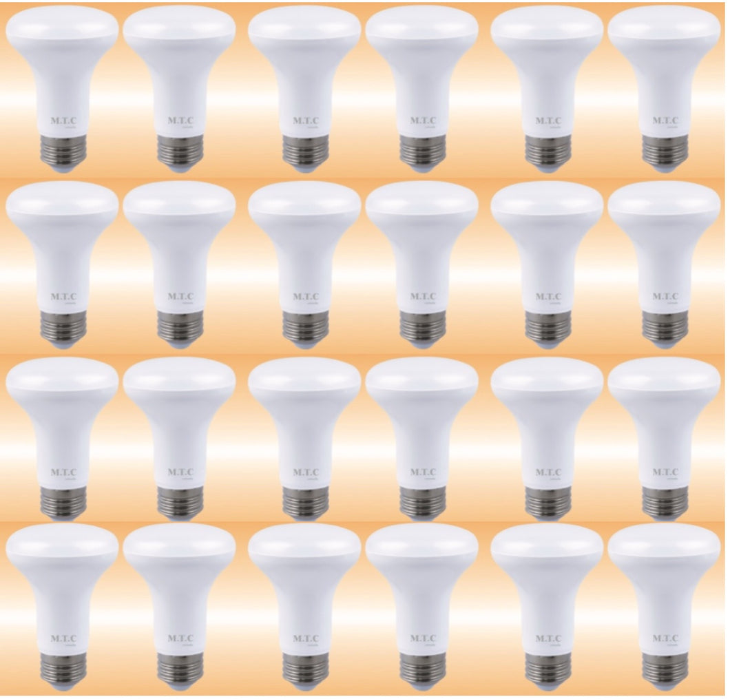 (Pack of 24 )M0448 LED BR20 Bulb 7W,Dimmable 700Lm,6000K Cool White,CUL Certified