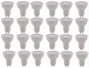 (Pack of 24 Piece 6K ) M0556 : Led GU10 Bulb 7W,Dimmable 700 lumens,6000K,Cool White,Long Life Time CUL  Certified,
