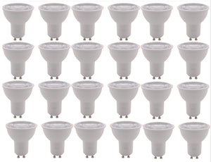 (Pack of 24 Piece 6K ) M0556 : Led GU10 Bulb 7W,Dimmable 700 lumens,6000K,Cool White,Long Life Time CUL  Certified,