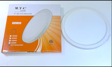 Pack of 10 Piece M0350 3cct  : M.T.C Canada LED Slim Panel Surface mount /LED Ceiling Light 12 Inch Round 24W Dimmable  3CCT (3K-6K) CETL