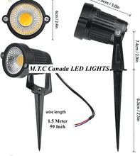 Pack of 10 Piece M0732: M.T.C Canada LED Garden Light 10W Landscape Lights 24VDC Input Voltage : Colour Available 3000K Warm White IP66