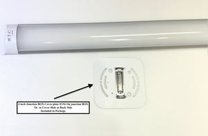 Pack of 10 M0151 /6K ( Independent Series ) :M.T.C Canada LED T8 4 Feet Purification Fixture /LED Shop Light Linear 40W 6000K 4400Lm Tube Light Fixture CETL