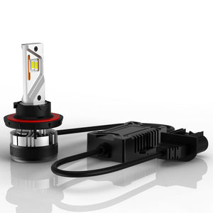 M0663/9007 Hi/Low M.T.C Canada LED Plug and Play LED Super Bright LED Head Light Kit 85 Watt * 2 18000lm 6000K Headlight Kit with Sunon Fan (1 pair 9007 Hi/LOW 6000K)