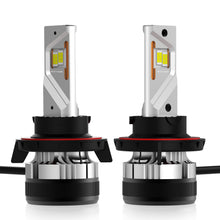M0663/9007 Hi/Low M.T.C Canada LED Plug and Play LED Super Bright LED Head Light Kit 85 Watt * 2 18000lm 6000K Headlight Kit with Sunon Fan (1 pair 9007 Hi/LOW 6000K)