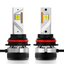 M0663/9007 Hi/Low M.T.C Canada LED Plug and Play LED Super Bright LED Head Light Kit 85 Watt * 2 18000lm 6000K Headlight Kit with Sunon Fan (1 pair 9007 Hi/LOW 6000K)