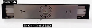Pack of 1 : M0714 :M.T.C Canada LED Vanity Light Black Housing Input 120VAC Dimmable Watt: 25W 3CCT  3000K/4500K/6000K