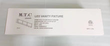 Pack of 1 Piece M0713 : M.T.C Canada LED Vanity Light Crystal Bubble 24 inch 20W 3CCT Can Be Change with Button at Back Side 3000K/4500K/6000K Change Colour According to Your Choice CETL