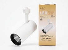 (Pack of 12) M0864 : M.T.C Canada LED Track Light Head 30W 3000lm 3CCT Selectable with Button 3K/4K/6K Dimmable 120VAC, CETL Certifeid to CSA Std22.2 Available in two Colors and two Styles