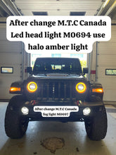 1 Pair ( M0697 : LED 4 inch 30W 6000K-6500K Projector Fog Lights JK and JL DOT Approved For Jeep Wrangler)