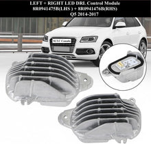 M0827:M.T.C Canada Right Hand Side 8R0941476B(RHS) ,8R0941475B(LHS) Compatible with 14-17 Audi Q5 LED DRL Daytime Running Light Run Drive Control Module
