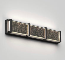 Pack of 1 Piece M0713 : M.T.C Canada LED Vanity Light Crystal Bubble 24 inch 20W 3CCT Can Be Change with Button at Back Side 3000K/4500K/6000K Change Colour According to Your Choice CETL