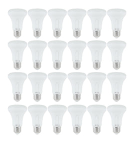Pack of 24 Piece (M0716) M.T.C Canada LED BR20 Bulb E26 Holder 7W 3CCT (3K,4K,6K) Change Colour with Button Input 120VAC Dimmable Flood Lamp CUL