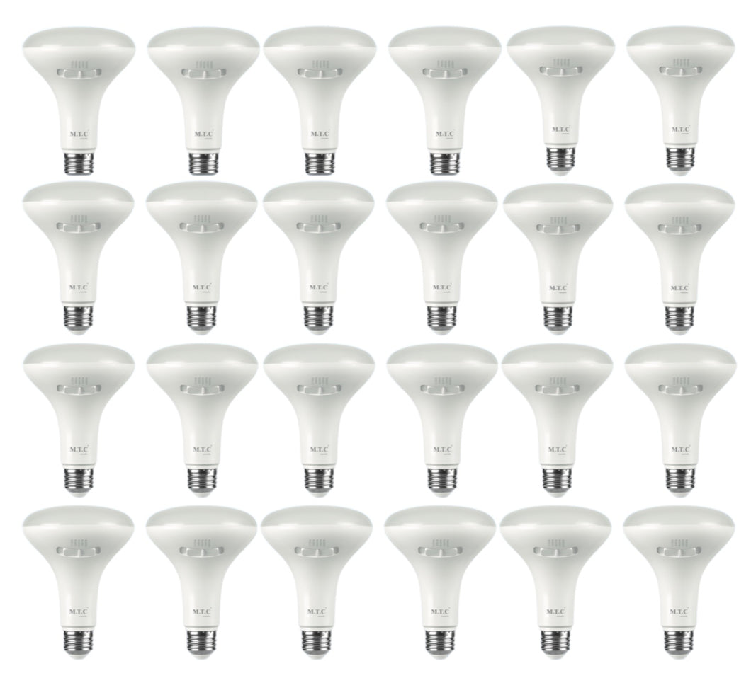 Pack of 24 Piece (M0815):M.T.C Canada LED BR 30 Bulb 5CCT 27K-6K Dimmable E26 Holder Cul Certified Watt:10W 1000lm BR30 (2700K,3000K,4000K,5000K,6000K) Change Colour with Button Input 120VAC