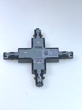 Pack of 2 Piece M0684 / X Joint (Black Housing /White Housing ) : M.T.C Canada 3 Pin H Type X Joint Only to Use with 3 Wire H Type Track System 120VAC