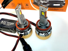 (1 Pair )M0860: M.T.C Canada AI LED Headlight Series – 85W x2 18000LM, APP Control ( Change Colour ) Canbus Ready, Upgraded Driver, 6000K /4300K/3000K