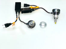 1 ( Pair )M0574:LED Plug and Play PS-360 Series LED 360 Degree LED Head Light 70 Watt * 2 (140Watt) 14000lm 6000K Headlight & Fog light Kit with Sunon Fan