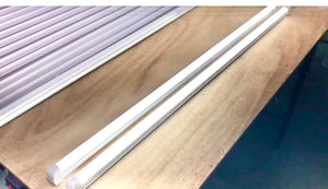 Pack of 10 M0715 :M.T.C Canada Premium Range LED T8 4 Feet Integrated Tube Light Fixture Frosted /Shop Light Fixture /Garage Light Fixture /Cooler Light /Fridge Light 36W 4680lm(130lm/W) 6000K