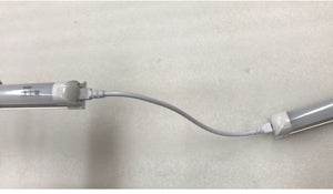 Pack of 10 M0715 :M.T.C Canada Premium Range LED T8 4 Feet Integrated Tube Light Fixture Frosted /Shop Light Fixture /Garage Light Fixture /Cooler Light /Fridge Light 36W 4680lm(130lm/W) 6000K