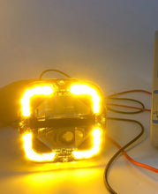 Full Kit M0854 – M.T.C Canada 4" 90W (45Wx2) LED Driving Light with DRL, High/Low Beam 6000K, IP68 Waterproof (12000LM, Amber DRL) With Dual Switch Wiring harness