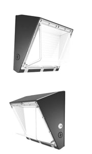 (Pack of 1 ) M0777 Black Housing : M.T.C Canada Commercial Grade LED Wall Pack 120 watt 6000K 120VAC 16,800 lm IP65 Outdoor/Indoor Waterproof Ip65 with Photocell Sensor CUL Certified