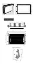 (Pack of 1 ) M0777 Black Housing : M.T.C Canada Commercial Grade LED Wall Pack 120 watt 6000K 120VAC 16,800 lm IP65 Outdoor/Indoor Waterproof Ip65 with Photocell Sensor CUL Certified