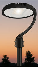 (Pack of 1) M0655 Black Housing 150Watt : M.T.C Canada LED Garden Post Light/LED Street Light with Photocell Sensor Input 100-277VAC, Switch Power with Button 150W/120W/100W and CCT Change 4K/6K CUL
