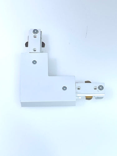 Pack of 5 Piece M0684 / L Joint (Black Housing/ White Housing  (L Connector)) : M.T.C Canada 3 Pin H Type L Joint Only to Use with 3 Wire H Type Track System 120VAC