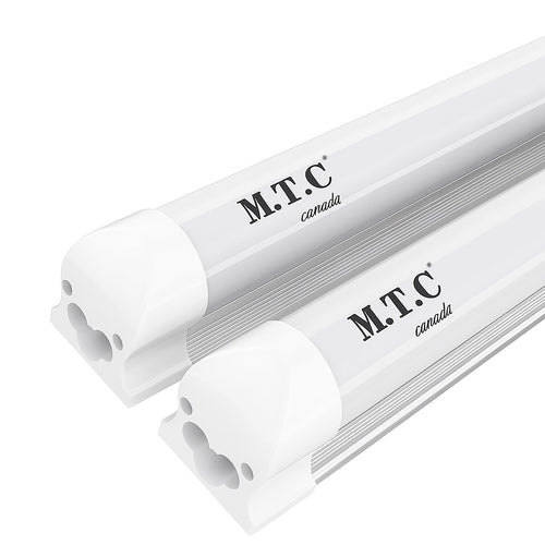 Upgraded (Pack of 25 Piece) M0715 6120lm 6K :Certified to CSA Std 22.2 M.T.C Canada Commercial Grade LED Linear Shop Light 4 Feet Linkable Frosted Lens WATT: 36W (170lm/W) 6000K CETL Certified