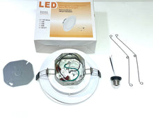 Pack Of 12 Piece ( M0727:M.T.C Canada LED Flat Pot Light 7.85 Inch Outside diameter Hole Size Need 5.6 inch Multi Fit Recessed Pot Light 15W 3cct (3K-4K-5K ) change Colour With Button 15W CETL )