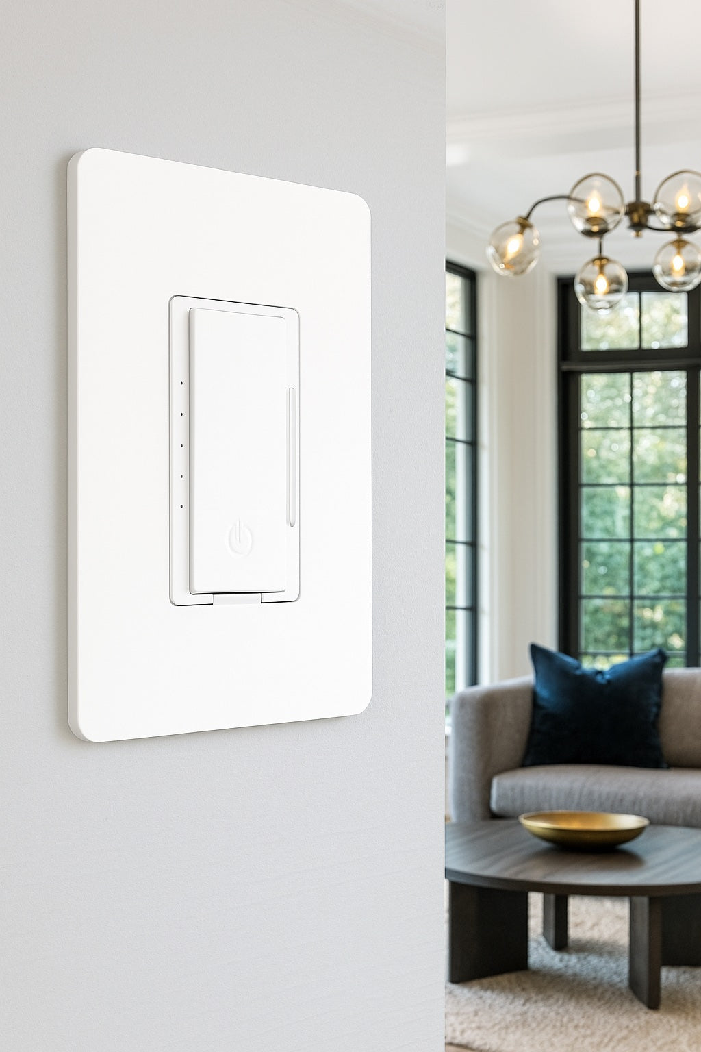 Pack of 10 : M0810 : LED Smart Dimmer Light Switch – Wi-Fi |Compatible With Alexa, Compatible With Google – Single Pole with App Control – 1%–100% Dimming , 150W LED 2.4G Wifi  CETL Certified