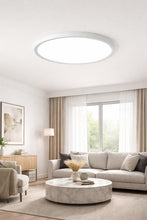 M0841: M.T.C Canada 20 Inch Round LED Ceiling Light, 42W ,5600LM, 3CCT (3000K/4000K/6000K) Selectable, Dimmable 120VAC, Ultra Slim 0.98", Surface Mount cETL Certified