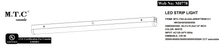 (Pack of 4) M0778:LED Strip light /LED Shop Light 4 Feet Wattage Selectable 20W /30W /40W With Button And 5CCT (3K/4K/5K/6K/65K ) With Button Input 120-347VAC CUL Certified