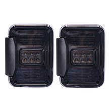 M0693 : M.T.C Canada LED Tail LED Tail Lights Fit For Jeep Gladiator JT 2019 2020 2021 2022 2023 Smoked Taillights Brake Light Turn Signal Light Reverse Back Up Assembly (Black Housing Smoke Lens),