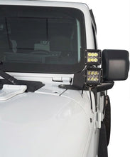 M0859 : M.T.C Canada Dual A-Pillar Light Mounting Brackets (1 Pair) Compatible with 2018–2026 Jeep Wrangler JL & 2020–2026 Jeep Gladiator JT, Not Compatible with Gladiator Mojave – Heavy Duty, Black