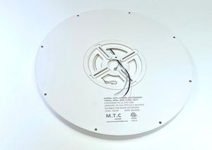 M0759 :M.T.C Canada LED Slim Panel Surface Mount/LED Ceiling Light 16 Inch Round 30W Dimmable 4000lm 120VAC 3CCT (3K-4K-6K) CETL