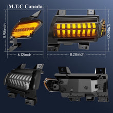 M0526 : LED Fender Flare Light Side Markers Turn Signal for Jeep Wrangler JL Gladiator Rubicon Sahara Sport Version 2018 and Plus