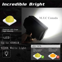 (PACK OF 2 )M0667:Led Work Spot  Lights (4x6 With Bracket ) 45w 6inch Led Lights Bar Fog Lights 12/24V With Mount Brackets for Trucks,Tractor,Off-Road 4x4, ATV, SUV, UTV,Boat -Waterproof