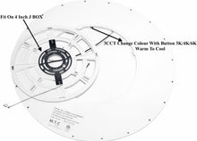 M0841: M.T.C Canada 20 Inch Round LED Ceiling Light, 42W ,5600LM, 3CCT (3000K/4000K/6000K) Selectable, Dimmable 120VAC, Ultra Slim 0.98", Surface Mount cETL Certified