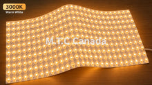 (Pack of 4) CETL Certified M0869 :M.T.C Canada 24V LED Backlighting Sheet 10Watt 1000lm Each 320LED 500x250mm CRI90 3000K Warm White Dimmable, Low Voltage LED Backlighting Sheet (Peel and Stick)