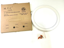 M0759 :M.T.C Canada LED Slim Panel Surface Mount/LED Ceiling Light 16 Inch Round 30W Dimmable 4000lm 120VAC 3CCT (3K-4K-6K) CETL