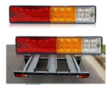 (Pack of 2)M0673: M.T.C Canada Truck LED tail light trailer forklift truck LED brake light reversing light turn signal external modification 1500LM