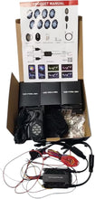Upgraded M0858 8 Pcs Kit : Commercial Grade M.T.C Canada LED Rock Light Kit (8PCS RGBW + Signal Function) (Turn Amber + RED Brake Light With Remote and APP