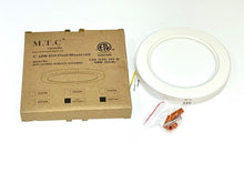 M0759 :M.T.C Canada LED Slim Panel Surface Mount/LED Ceiling Light 16 Inch Round 30W Dimmable 4000lm 120VAC 3CCT (3K-4K-6K) CETL