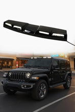 M0816 :LED Roof Top Light Compatible With 2018+Jeep JEEP WANGLER JL/Compatible With JT PRIMER/GLOSS BLACK 4 LENS REMOTE POD LIGHT 6000K