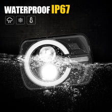 M0692:M.T.C Canada LED 5x7/7x6 Head light 60W 6000lm Hi/Low And DRL 6000K and Turn Amber DOT Approved Replacement For H6064 (1 Pair)