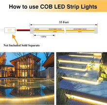 Waterproof (1 Roll 10M) M0730 4K: M.T.C Canada LED Strip Light COB Dot Free 10M (33 FT Roll) 24VDC 480LED /M 13W/M IP67 Waterproof Outdoor Commercial Grade No Drop in Voltage 4000K Natural White)