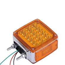 Pack of 2 Piece (1 Pair Left and Right) :M0701:M.T.C Canada Square LED Pedestal Fender Light Truck RV Trailer Double Face Turn Signal Brake